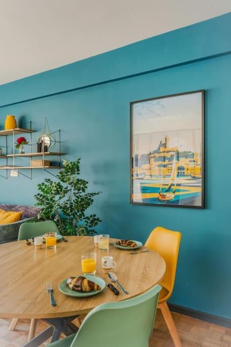 Divine Idylle Central Vieux-Port Terrasse Clim Марсель Экстерьер фото